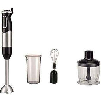 Batidora Comelec BV1135 700W con Accesorios Pie Inox Gris/Negro