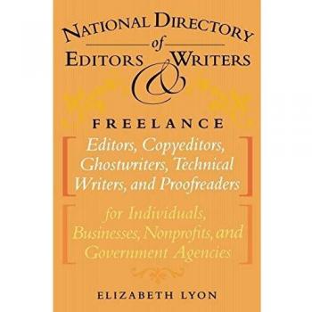The National Directory of Editors and Writers by Elizabeth Lyon
