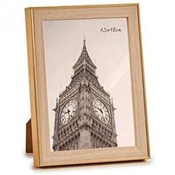 Cadre photo rustique avec bordure en métal (20 x 25 x 2 cm)