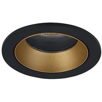 Brumberg LED Einbauleuchte 12035853 IP44 schwarz/gold