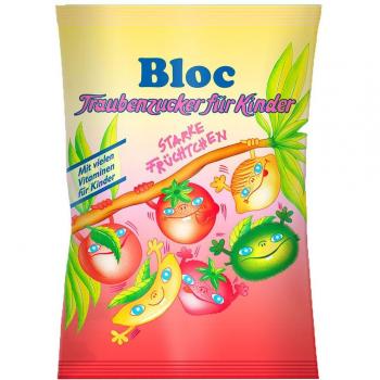 Bloc Traubenzucker für Kinder, 75 g Fruchtbonbons