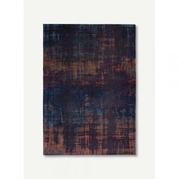 Dust Blue & Red Venetian Rug, Louis de Poortere, 200x280 cm