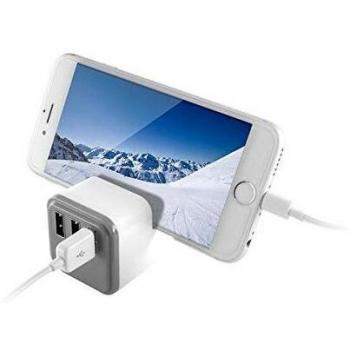 Ksix BXCDIC3 Chargeur de Téléphones Portables Intérieur Rapide Blanc