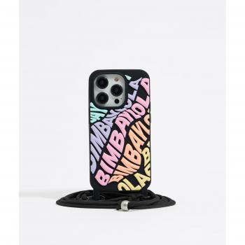 Bimba y Lola iPhone 15 Pro Multicolored Logo Silicone Case