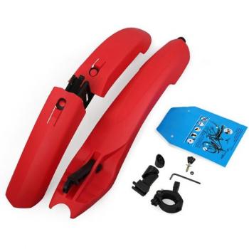 MTB Front and Rear Mudguard with LED