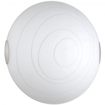 Fabas Luce Kent Round Ceiling Light in White