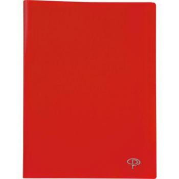 Office Display Book Soft Cover Lightweight Polypropylene 40 Pockets A4 Red