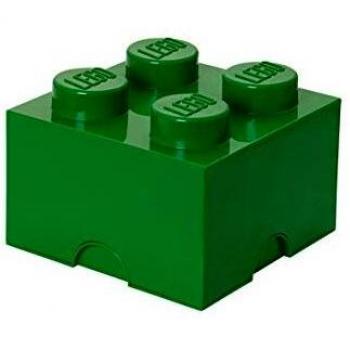 Organizer 4 mattoncini verde Lego