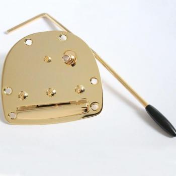 Gold Tremolo Tailpiece for Jazzmaster Jaguar