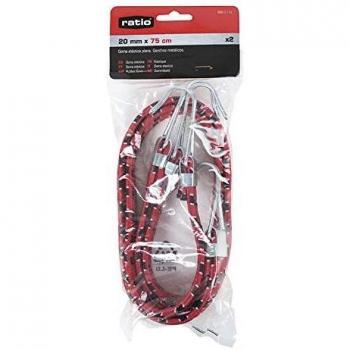 Goma Elástica Plana 100 cm 2 unidades Ratio