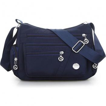 Nylon Handtasche für Damen mit Crossbody-Trageoption