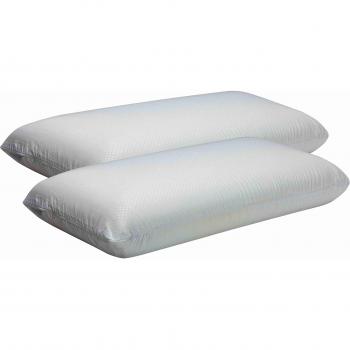 Oreilleurs mémoire forme double Pikolin Home 35x75 cm (pack)