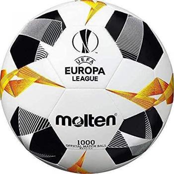 Molten UEFA Europa League White Black Orange Soccer Ball