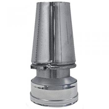Terminal de Cheminée Isole Chapeau Conique Inox DN 450/500