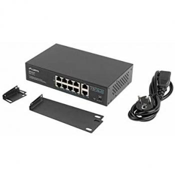 Lanberg Gigabit Ethernet Switch with PoE+