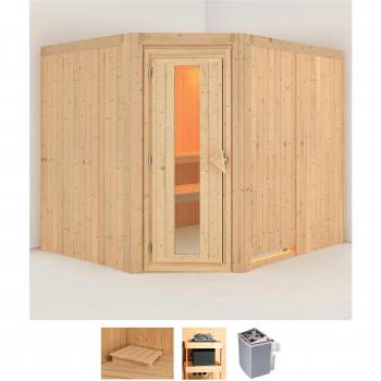 Karibu Sauna Marit, 231 x 196 x 198 cm