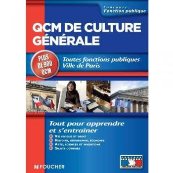 QCM de culture générale : Toutes fonctions publiques Ville de Paris
