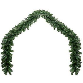 PVC 10 m Christmas Garland by Vidaxl