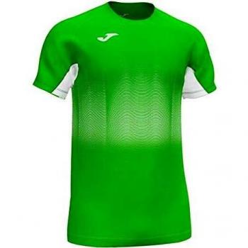 Joma Elite VII Youth Running Top – Green/White – XS