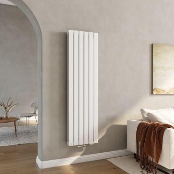 Radiador Vertical Heilmetz 1490W de Agua Caliente 160x46cm