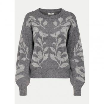 JDY Freizeitpullover Helga 15335460 Grau Regular Fit