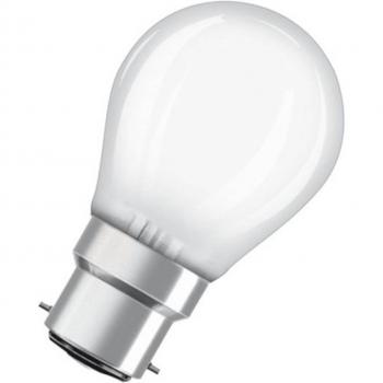 OSRAM Lampadina a goccia B22d 2,5W 2700K Opaca