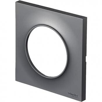 Odace Styl plaque de finition 1 poste anthracite