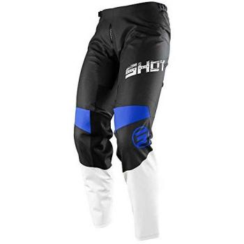 Shot Devo Slam Pantalones Moto X Niño Negro/Azul 8/9