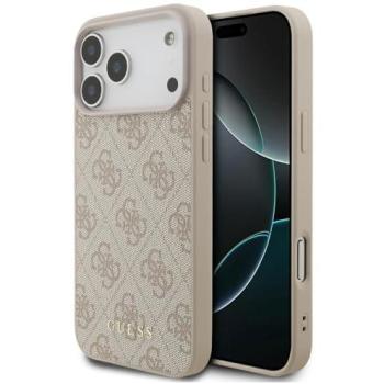 Coque rose Guess Hardcase 4G Classic pour iPhone 17 Pro Max