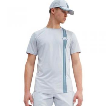 Ellesse Maglietta Venturent Uomo A Maniche Corte Grigia Chiara M