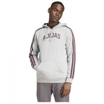 Adidas Hoodie Collegiate Grigio Medio XXL