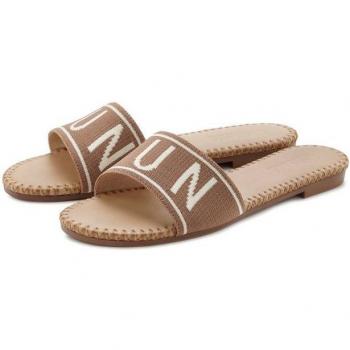 Lascana Pantolette Offener Schuh 40 – Taupe