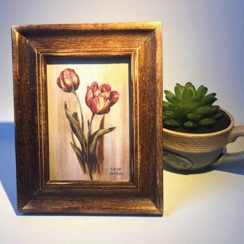 Rustic Solid Wood Frame Set for Home