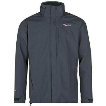 Berghaus Herren Hillwalker Long Interactive Gore-Tex wasserdichte Shell Jacke, Grau, S