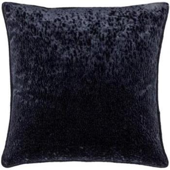 Coperchio Velluto Ondulato Blu Profondo 50 cm