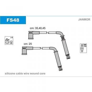 Confezione di cavi accensione JANMOR FS48
