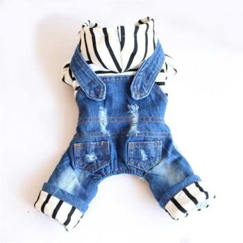 Haut d’hiver à motifs rayés « Furry Fashion Stripes »