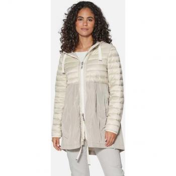 MADELEINE Outdoor Steppjacke im Material-Mix