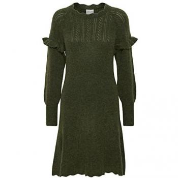 Halflange jurk voor dames met lange mouwen Atelier Rêve Irmanon