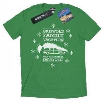 Mannen T-shirt Kerstverblijf – National Lampoon’s