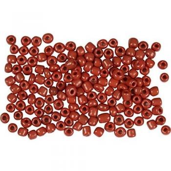 Perles de rocaille, taille 10/0, taille du trou 0,5-0,9, blanc opaque, 500 g