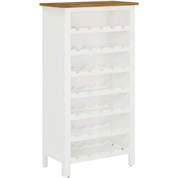 Armadio per Vini vitaXL Rovere Massivo 56x32x110