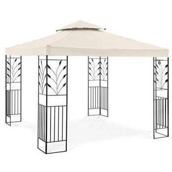 Uniprodo Pavillon 3 x 3 m 180 g/m² creme