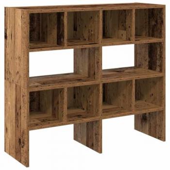 Stacked Oak Shoe Organizer – 2‑Pack, 89.5 × 30 × 40 cm