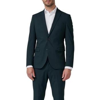 Saco Corporativo Black Label de s.Oliver en Color Petróleo
