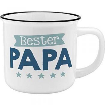 Becher für Papa, New Bone China Porzellan, 35 cl