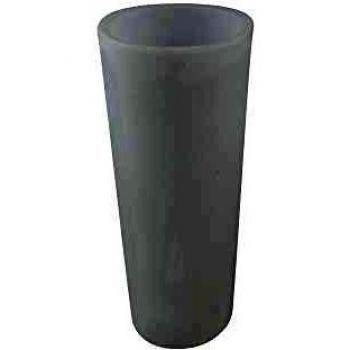 Europe Fan's outdoor LED round planter GECO, with RGBW lighting and IP65 protection degree, height 90 cm