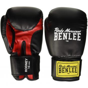 Guantoni Benlee Rodney neri e rossi 12 oz