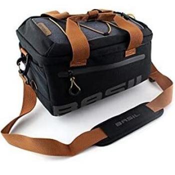 Basil Miles Gepäckträgertasche MIK grau/schwarz