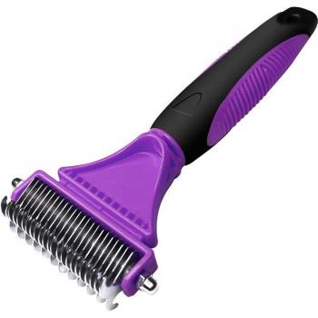 ManteauGlide : Brosse de Perte et Démêlage Double Face